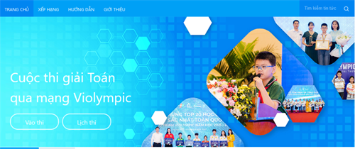 Thông báo mở vòng thi đầu tiên Violympic năm học 2022-2023